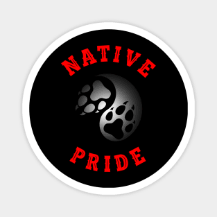 NATIVE PRIDE 8 (WOLF) Magnet